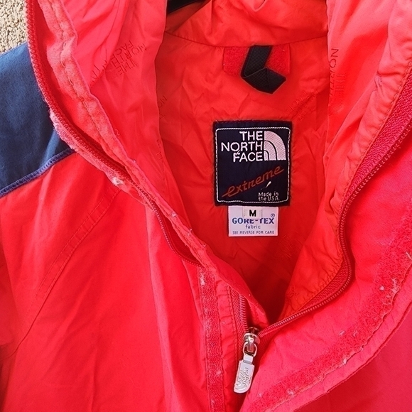 The North Face Extreme Goretex Red Made In USA Jacket Women's Size M - Picture 3 of 9